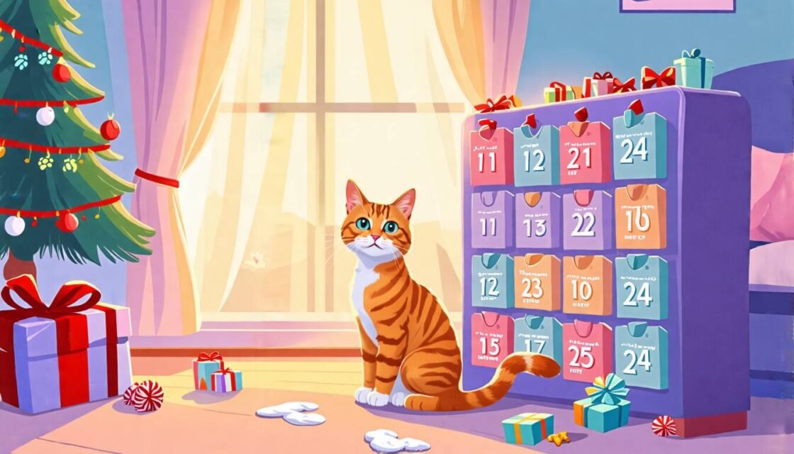 Adventskalender katt