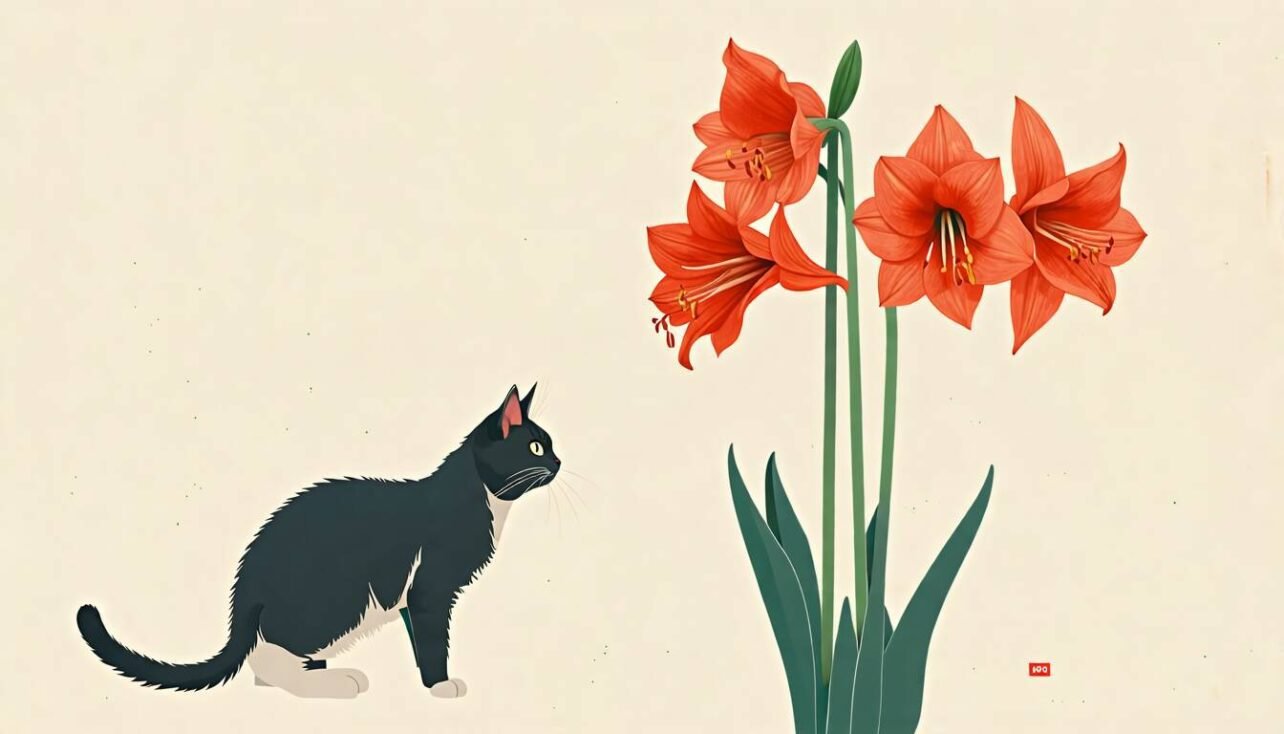 Amaryllis giftig katt