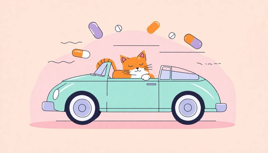 Åksjuketabletter katt